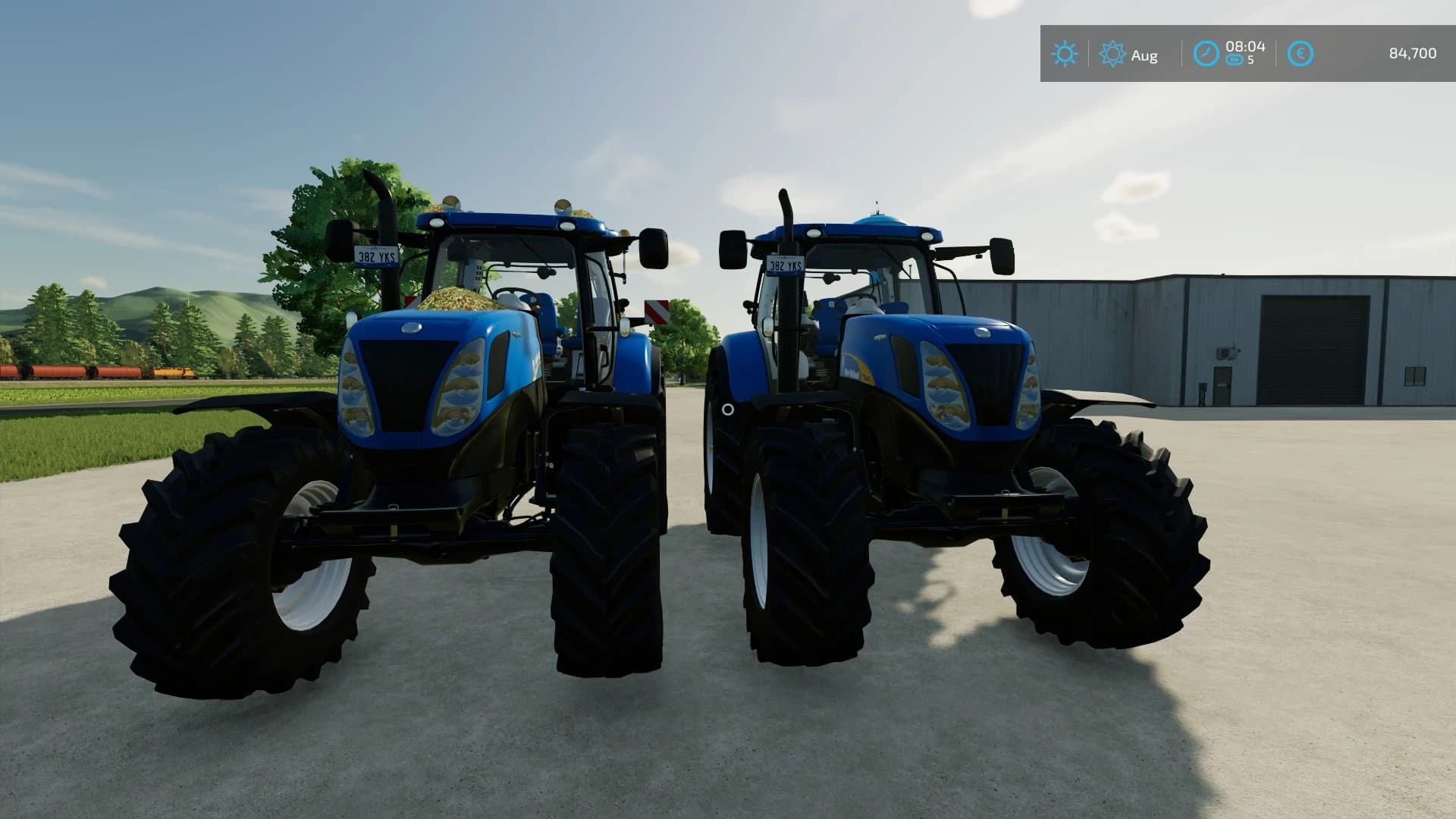 NEW HOLLAND T7030 4