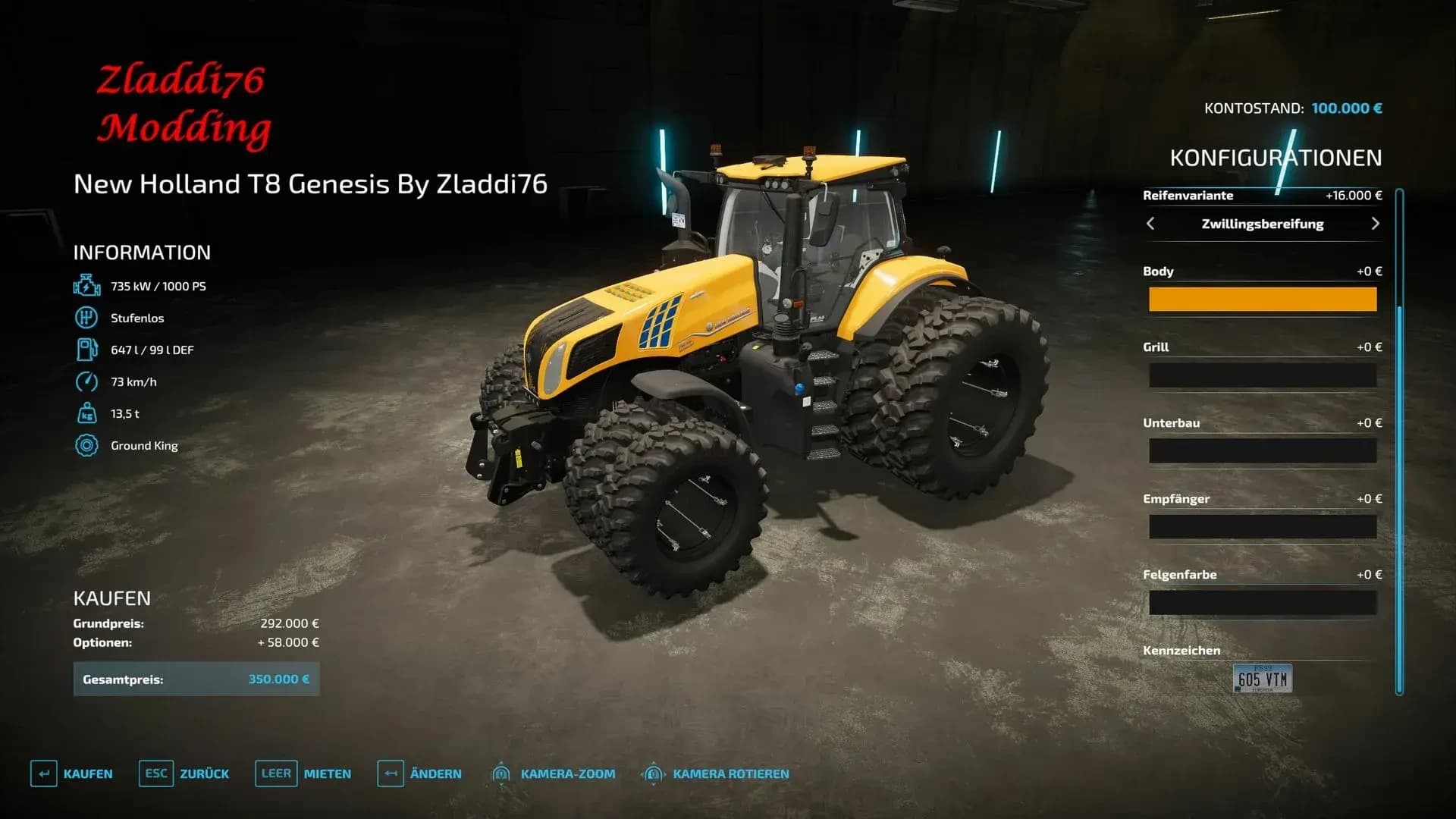 NEW HOLLAND T8 HD SERIES 2