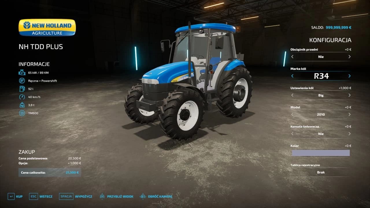 NEW HOLLAND TDD 2