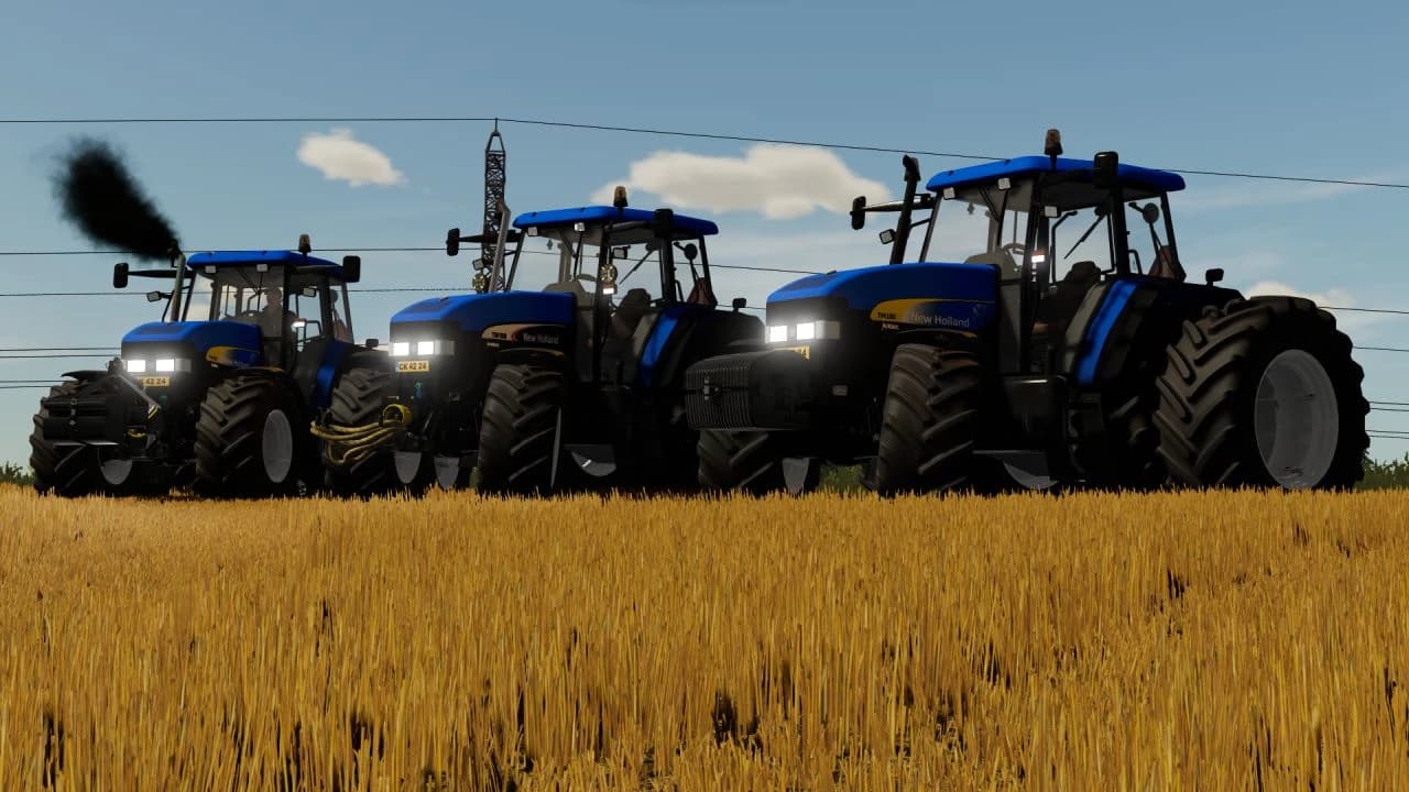NEW HOLLAND TM 175-190