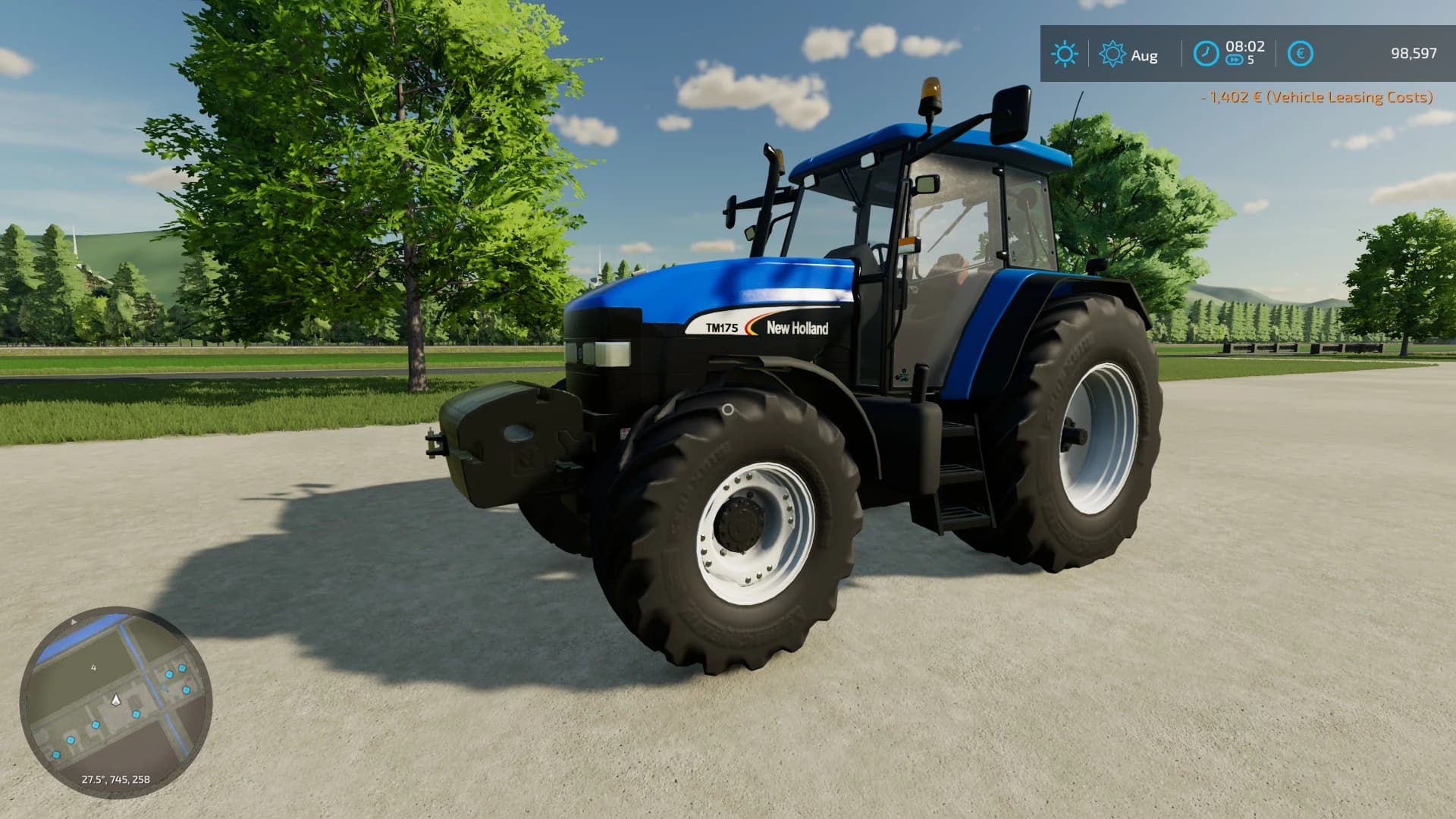 NEW HOLLAND TM 175-190 5
