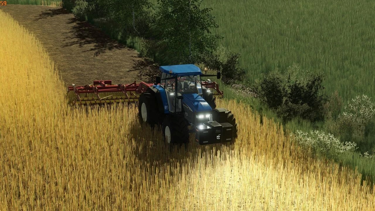 NEW HOLLAND TM TURVE 4