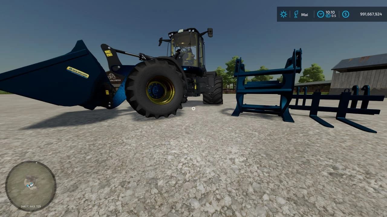 NEW HOLLAND W190D (TERRAFARM) 3