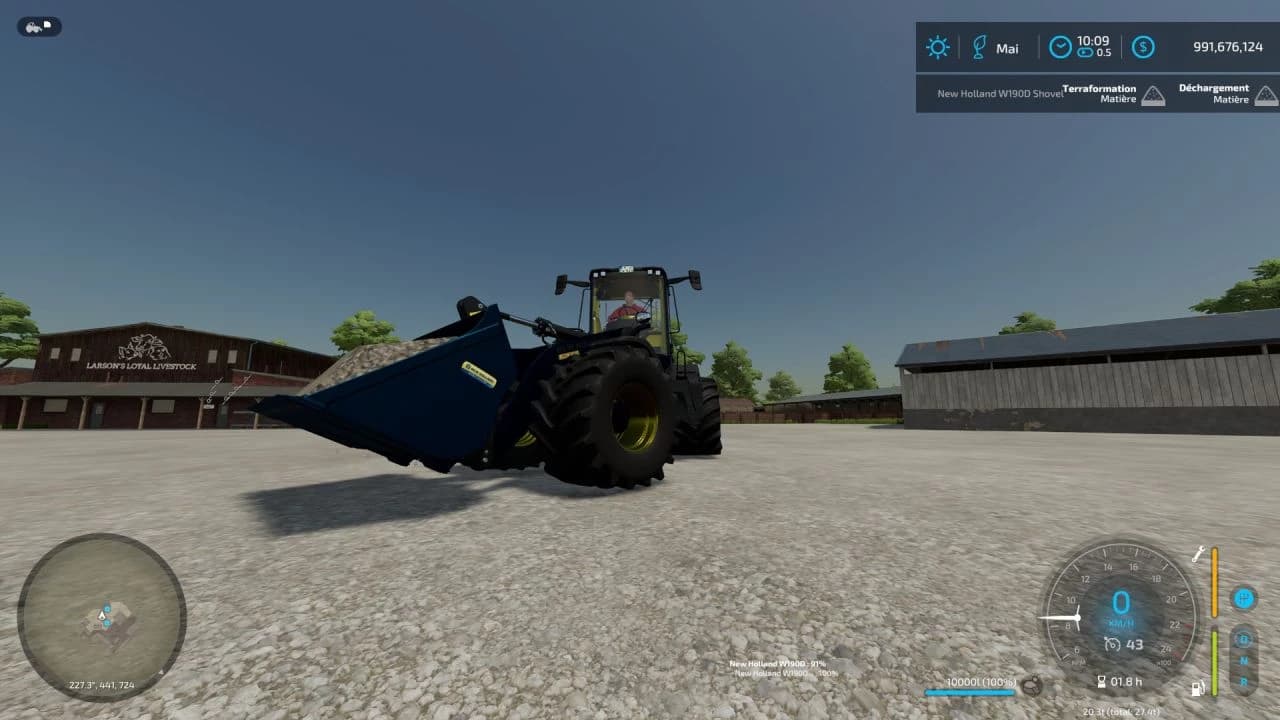 NEW HOLLAND W190D (TERRAFARM) 2