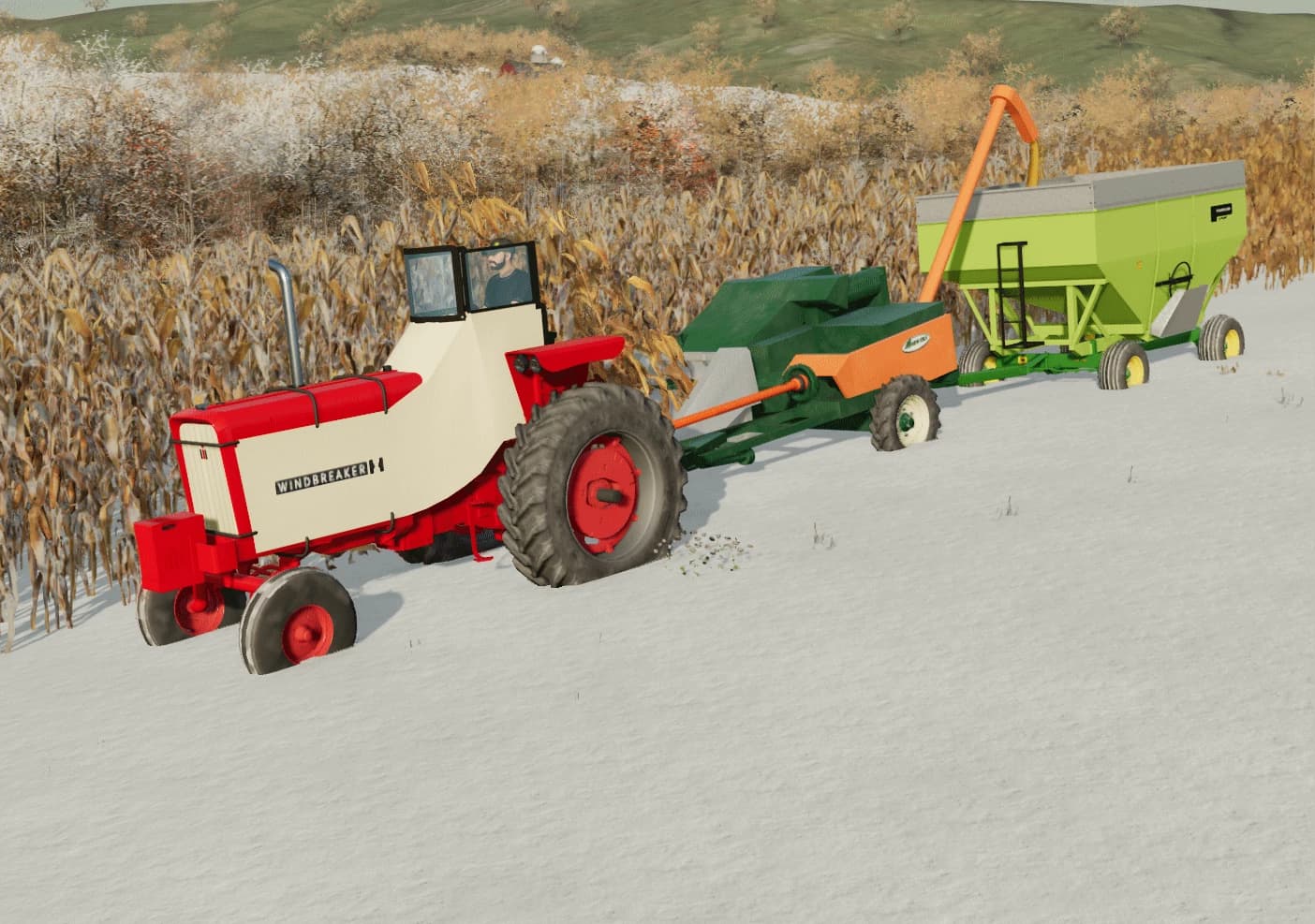 NEW IDEA 325 W/ 329 SUPERSHELLER 3