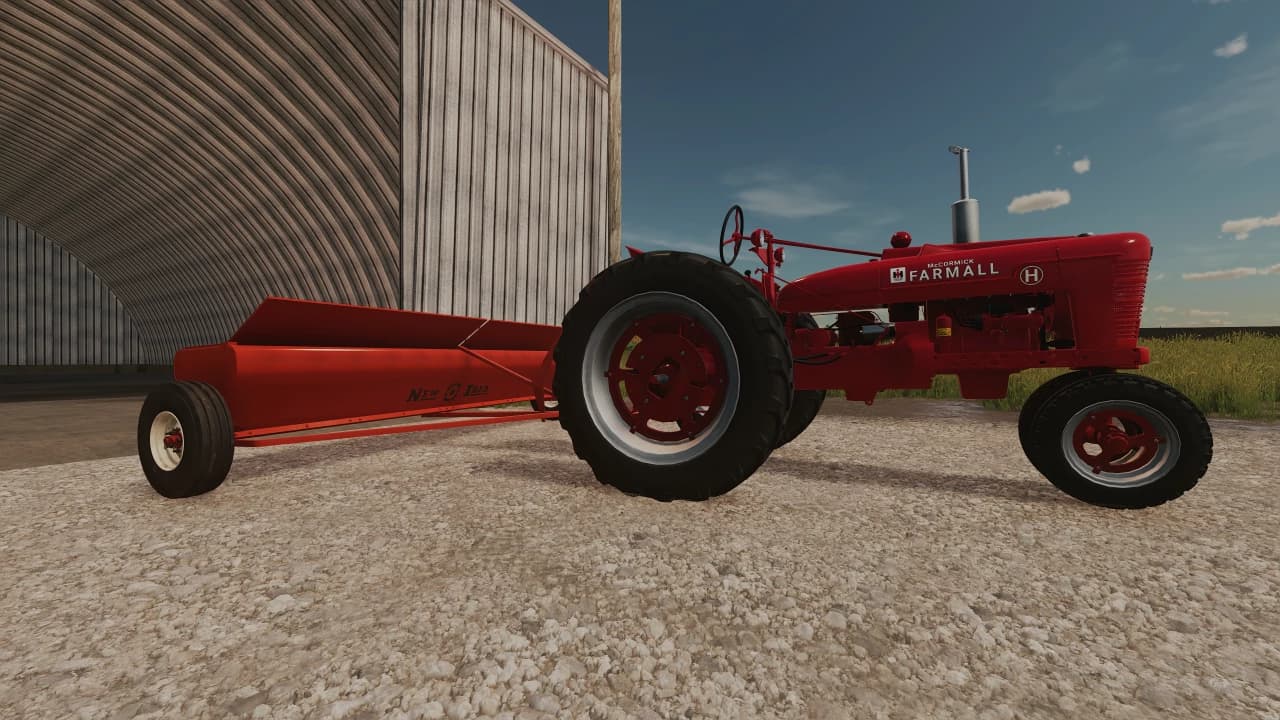 NEW IDEA DROP SPREADER