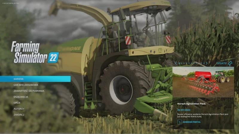 NEW MENU FS22 4