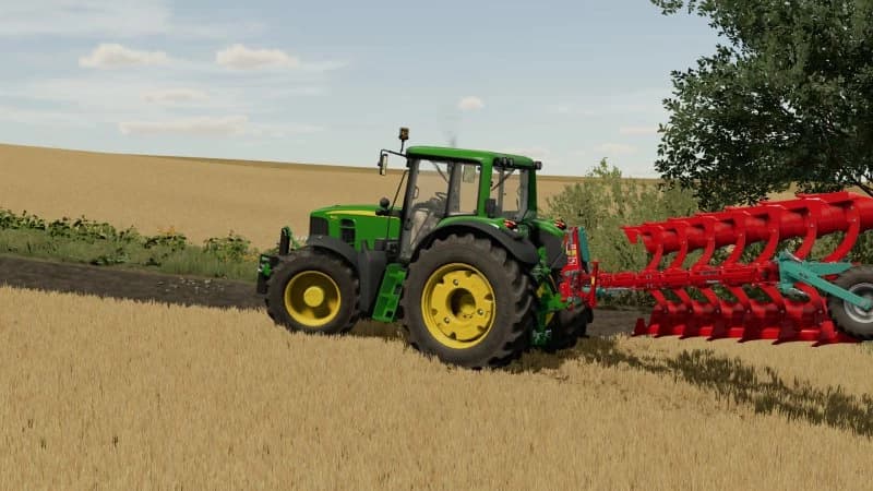 NEW STUBBLE WITH CRUSHING