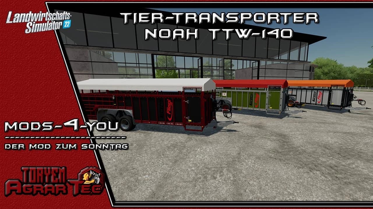 NOAHTTW140 ANIMAL TRAILER