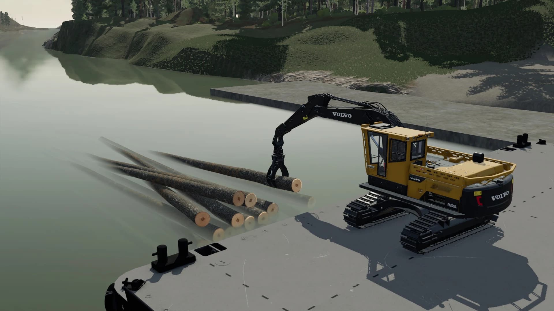 NORTHWEST BC LOGGING MAP