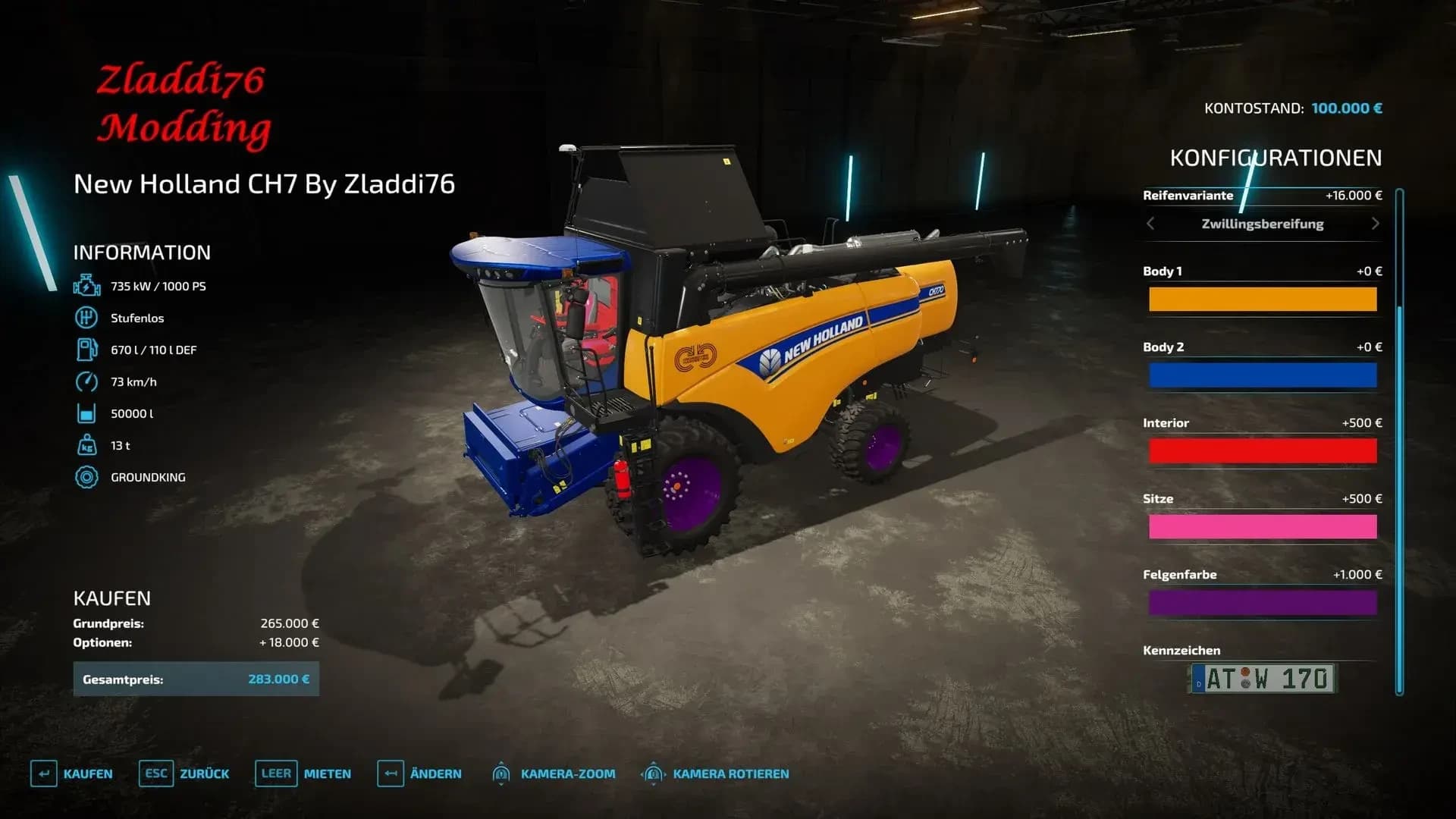 New Holland CH7 2