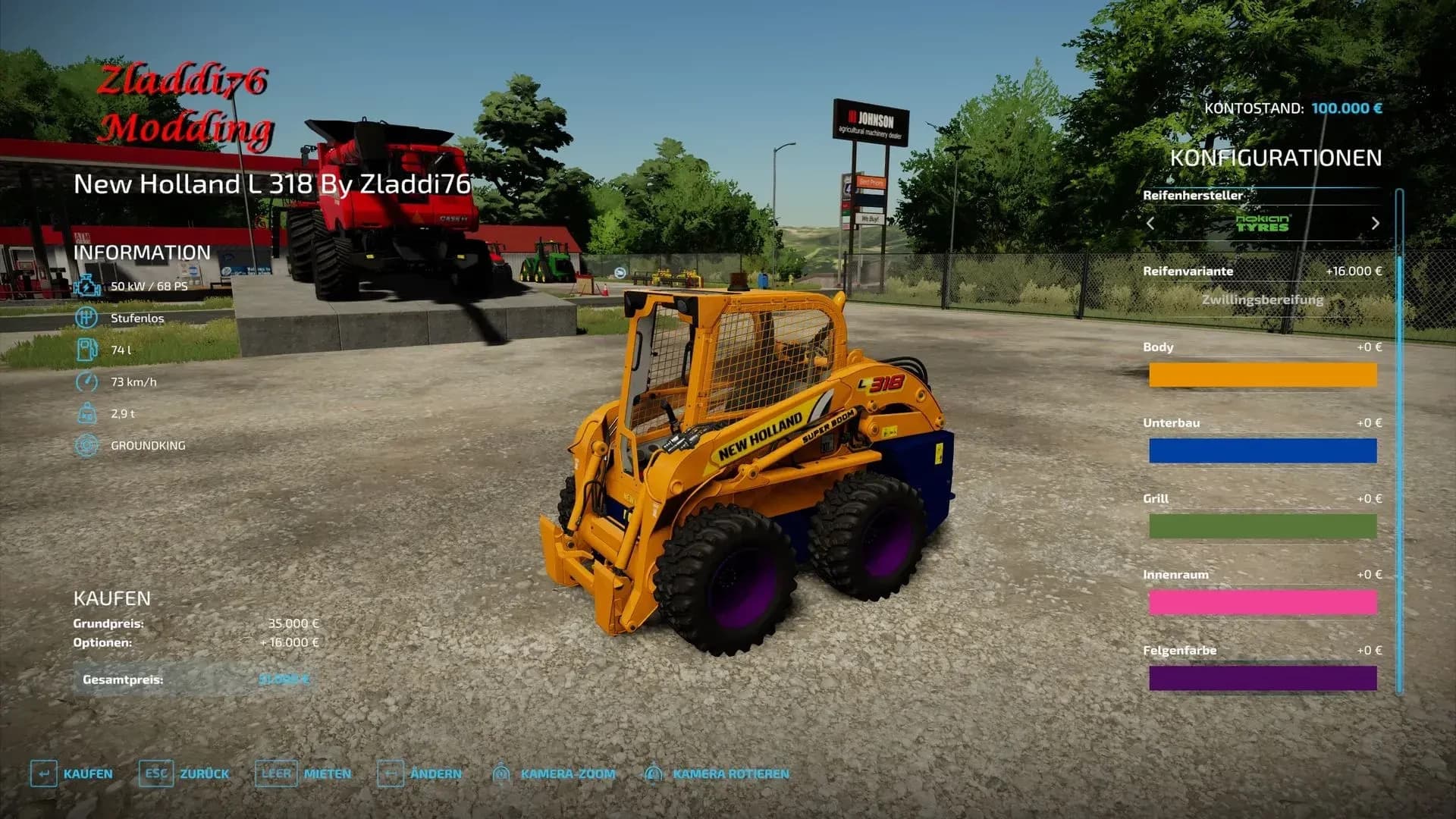 New Holland L 318 6