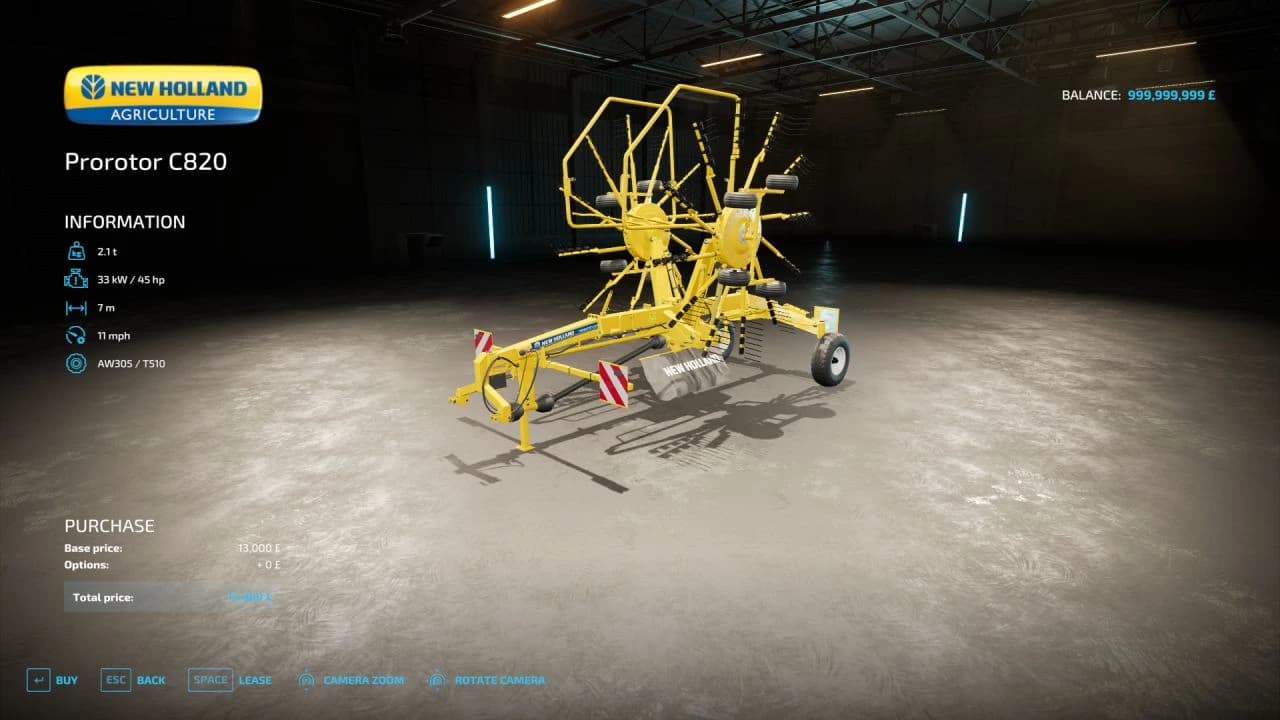 New Holland Prorotor C 820 3