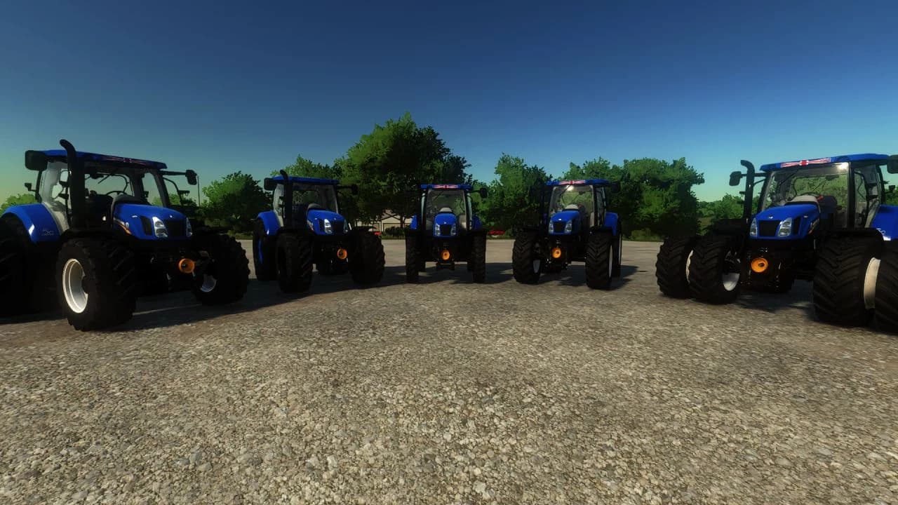 New Holland T6 2012 3