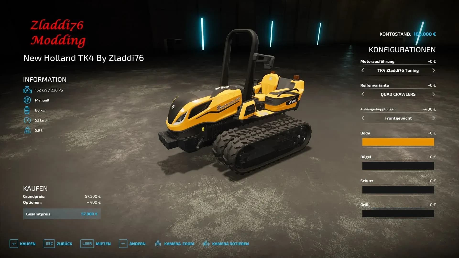 New Holland TK4 2