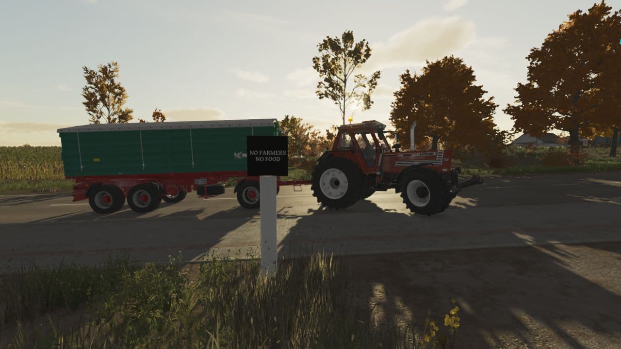 No Farmers No Food Sign V BETA