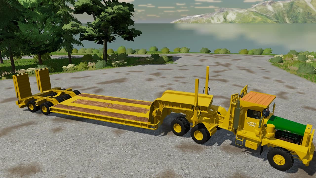 OFF HIGHWAY LOWBED TRAILER 3