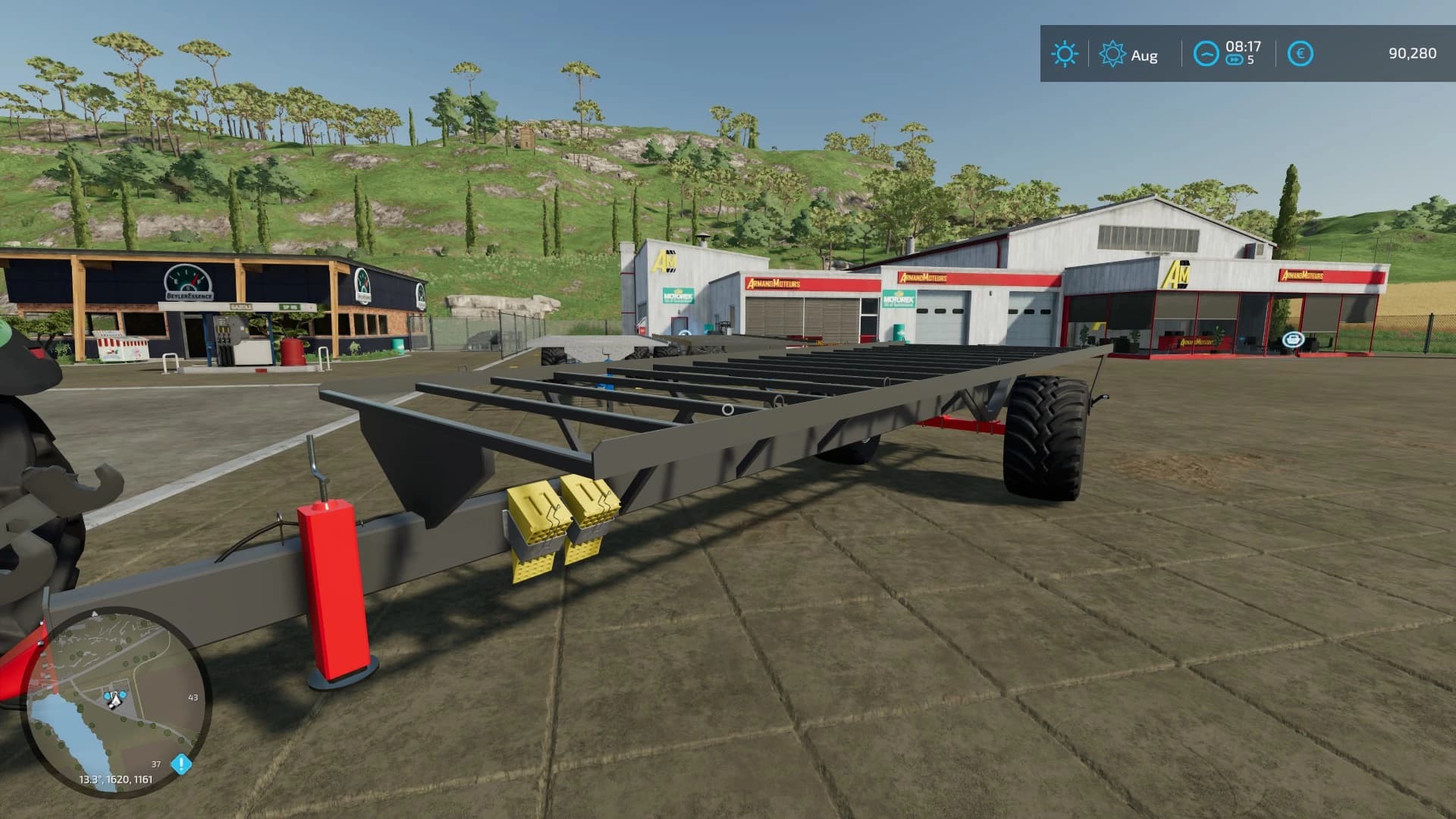 OLAND HV72 BALETRAILER 5