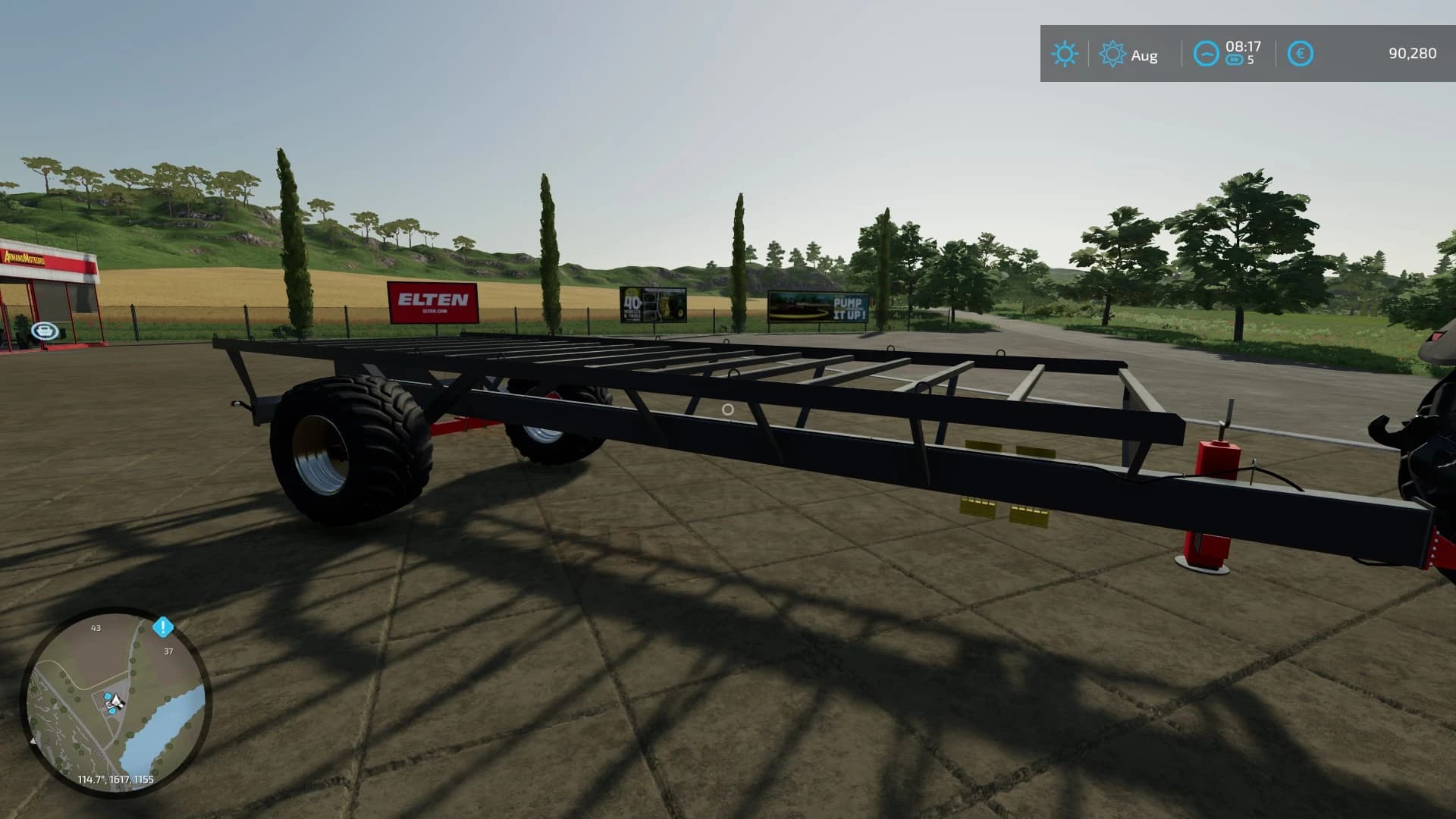 OLAND HV72 BALETRAILER 4