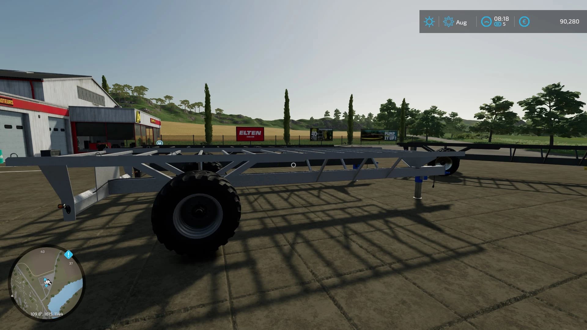 OLAND HV72 BALETRAILER 3