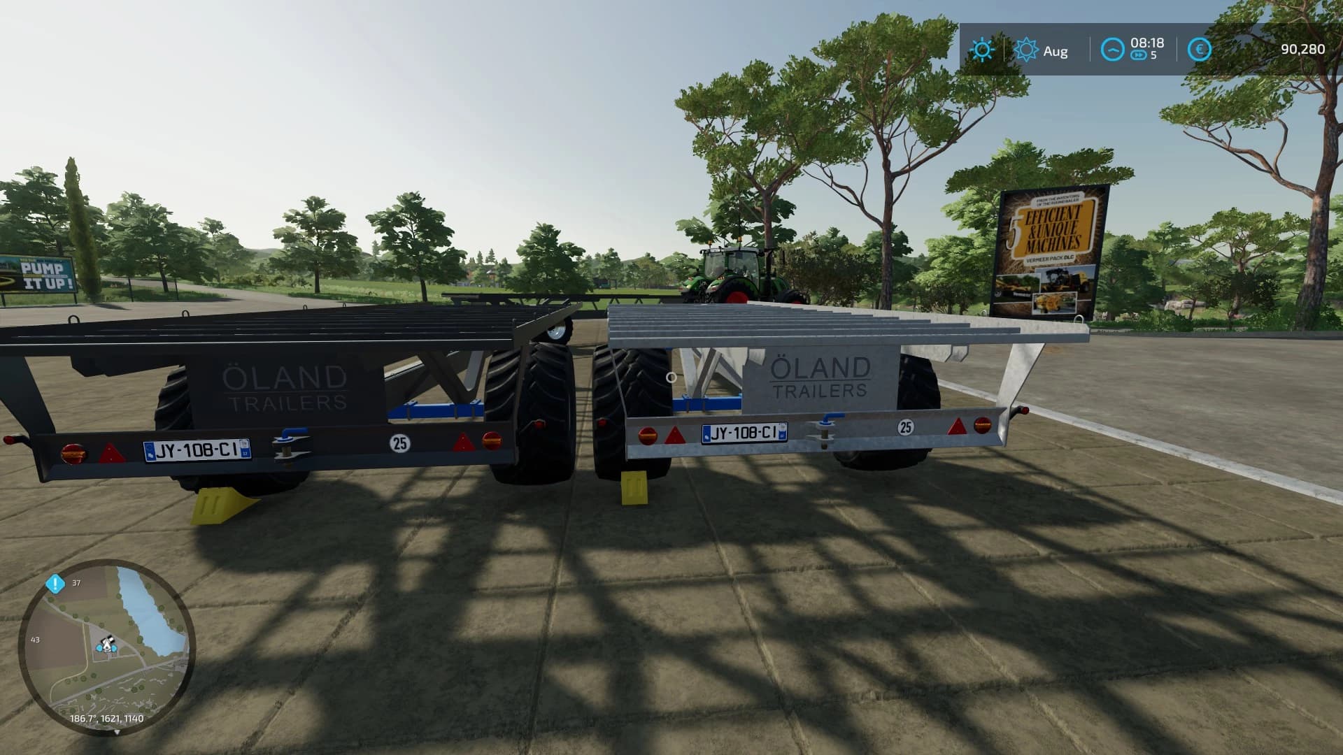 OLAND HV72 BALETRAILER 2
