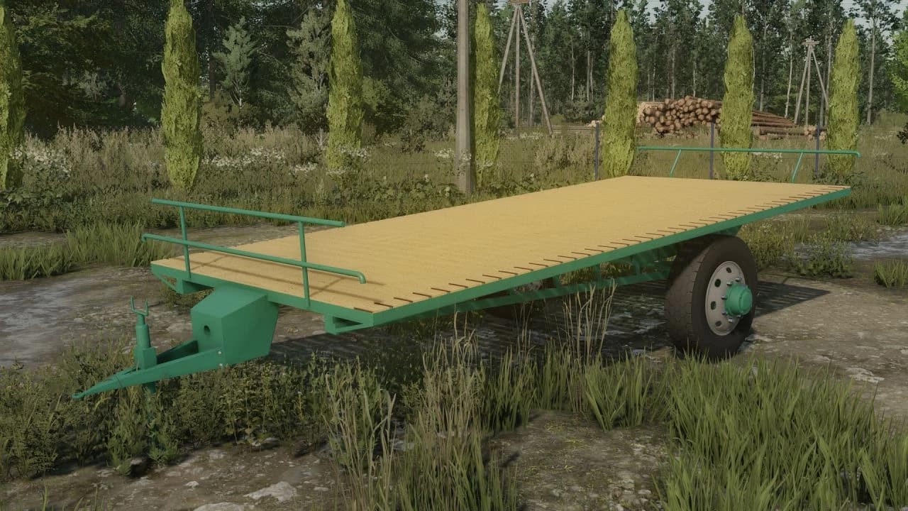 OLD BALE TRAILER 2