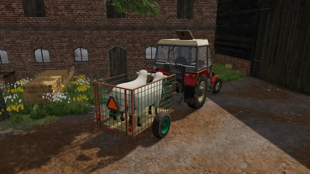 OLD CATTLE TRAILER 3