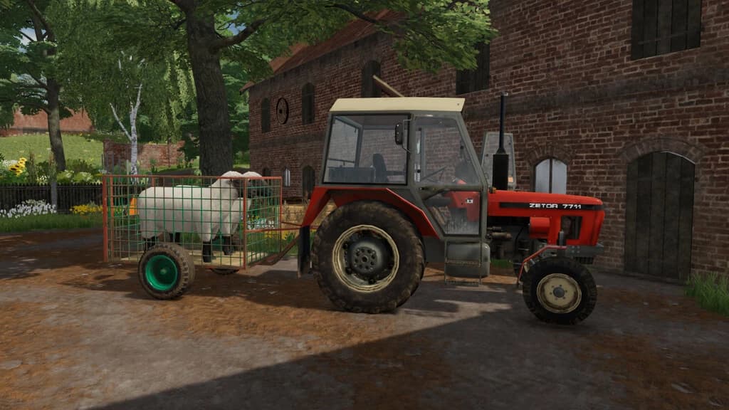 OLD CATTLE TRAILER 2