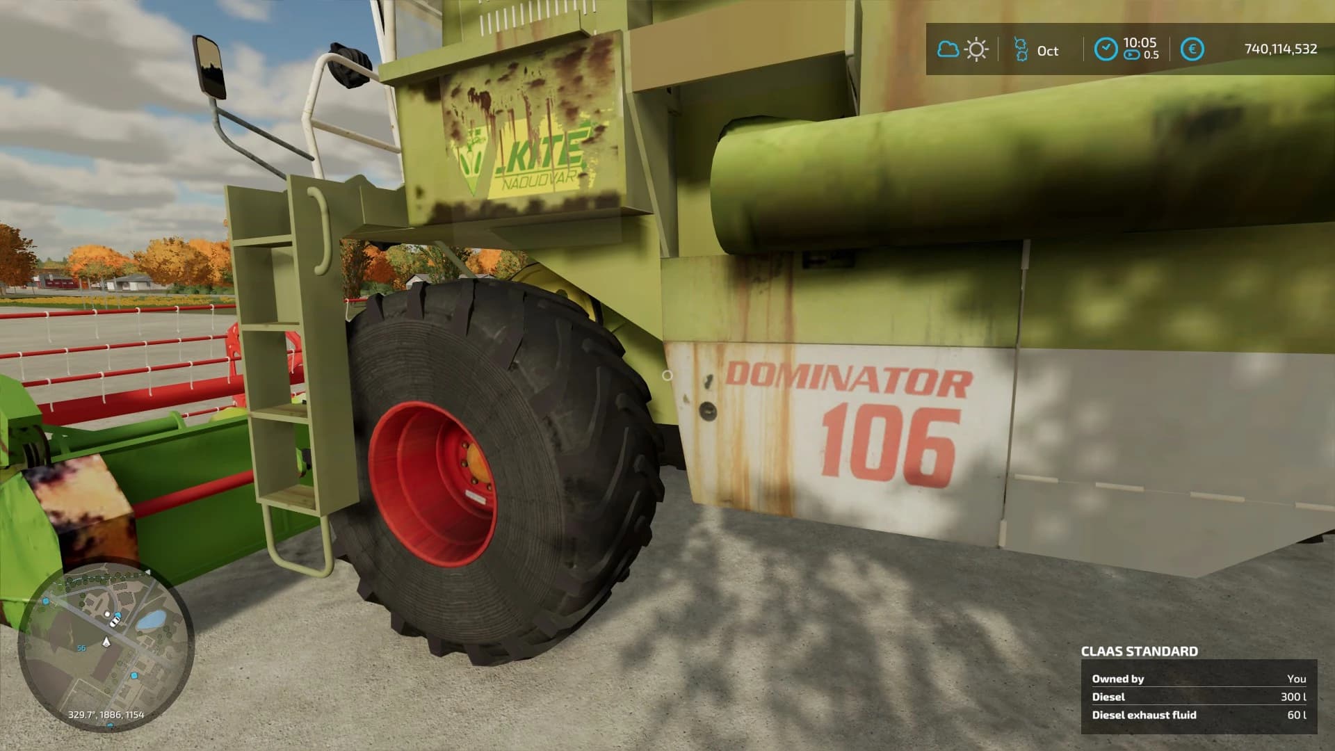 OLD CLAAS DOMINATOR 3