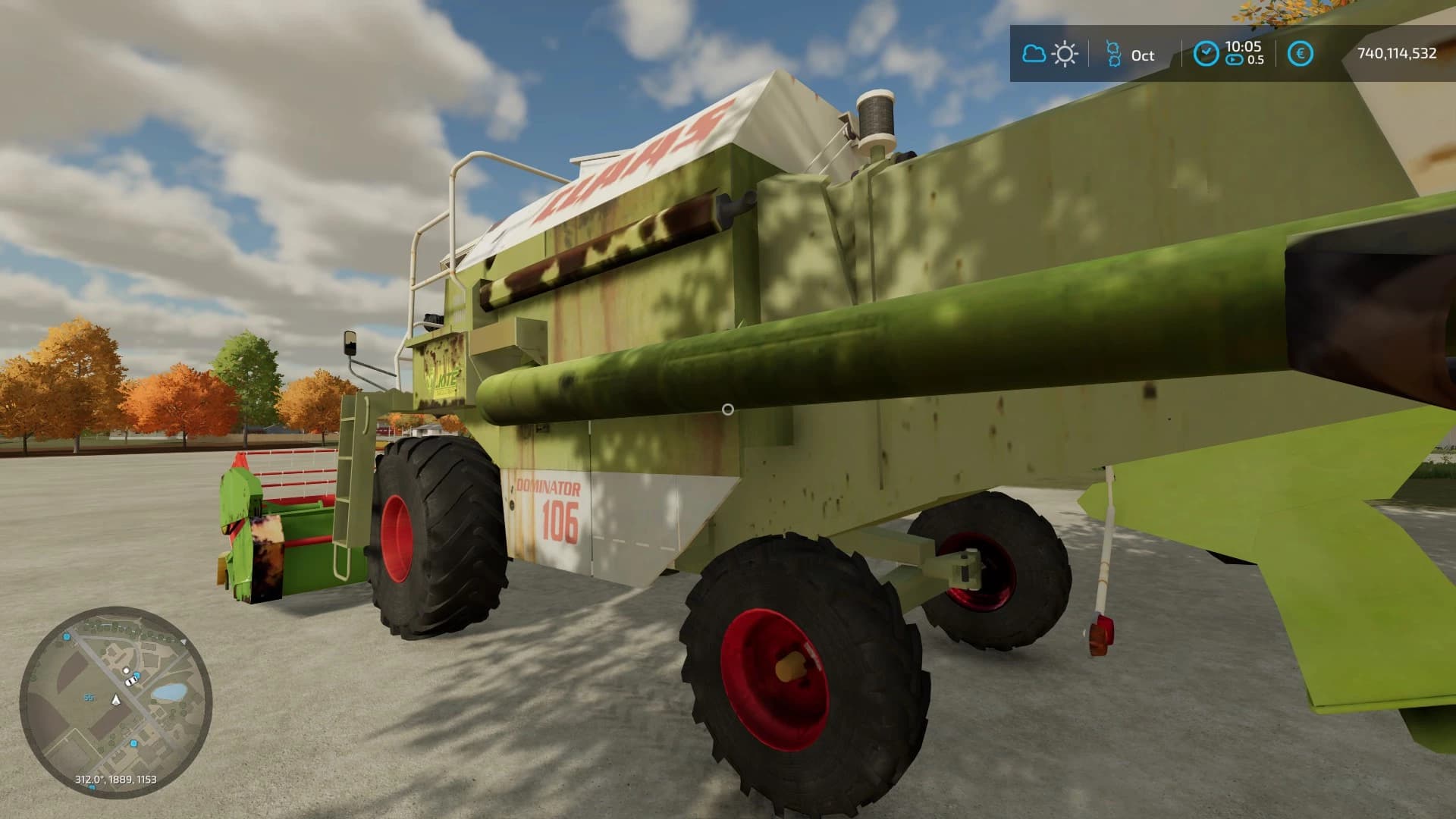 OLD CLAAS DOMINATOR 2