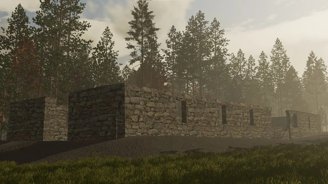 OLD COWSHED RUINE