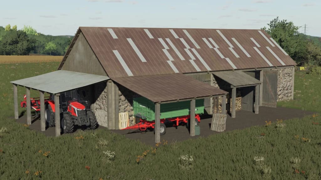 OLD FARM BUILDING SET 4