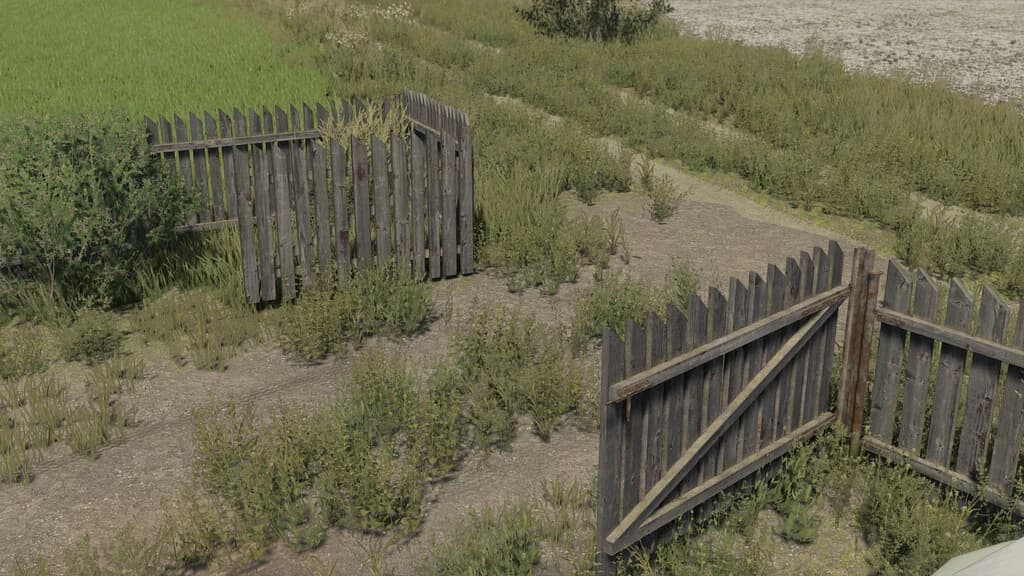 OLD FENCE AND GATE 5