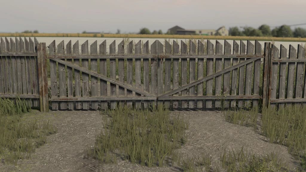 OLD FENCE AND GATE 3