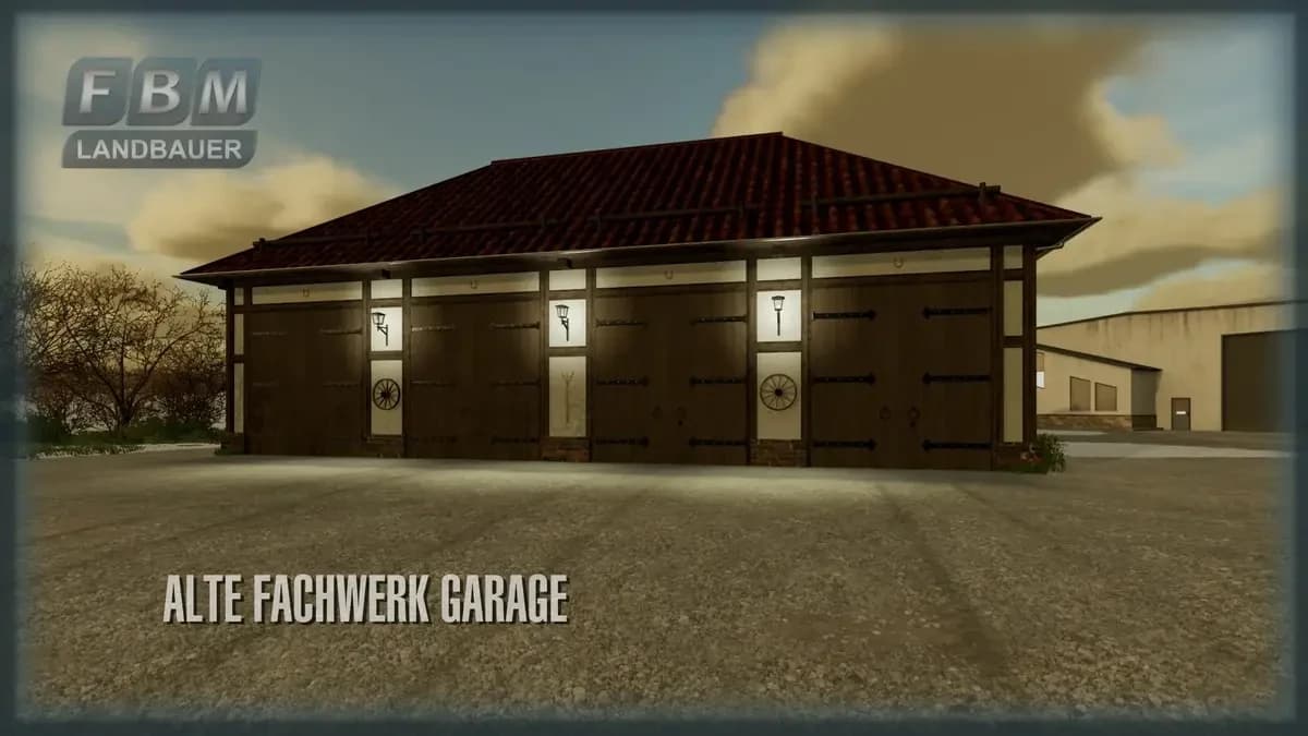 OLD HALF TIMBERED GARAGE 5