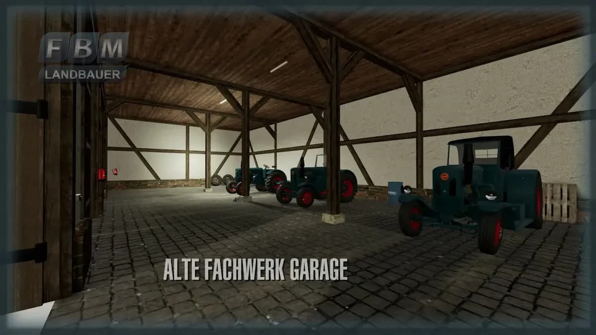 OLD HALF TIMBERED GARAGE 3