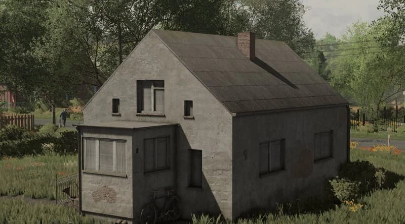 OLD POLISH PLASTERED HOUSE 3