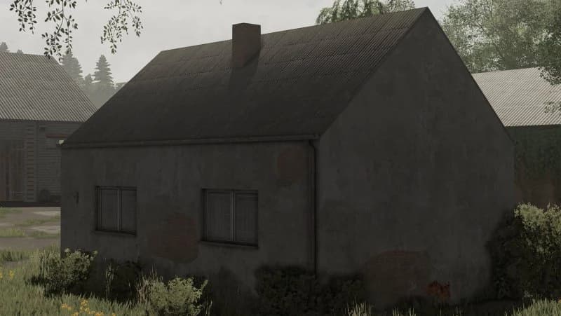 OLD POLISH PLASTERED HOUSE 2