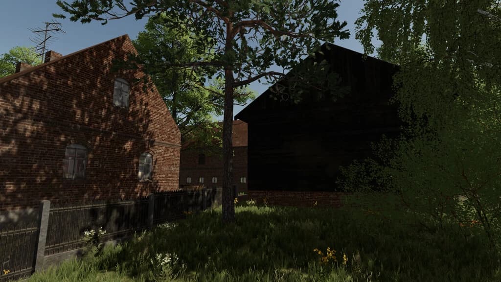 OLD POST GERMAN WOOD BARN 3