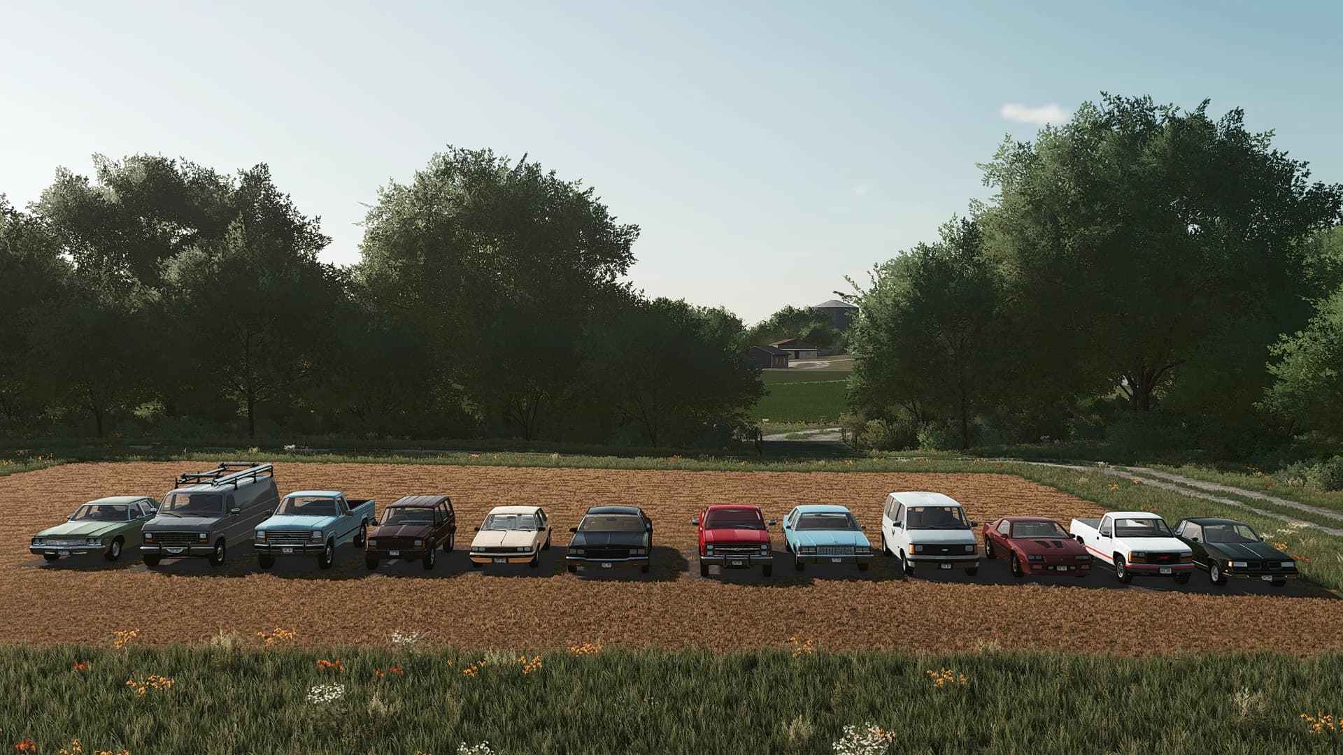 OLD USA PLACEABLE CARS 5