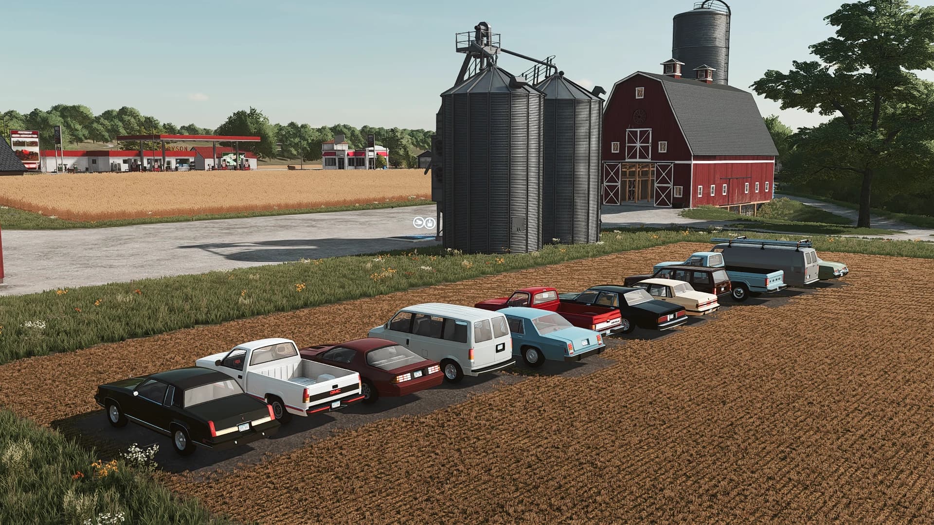 OLD USA PLACEABLE CARS 2