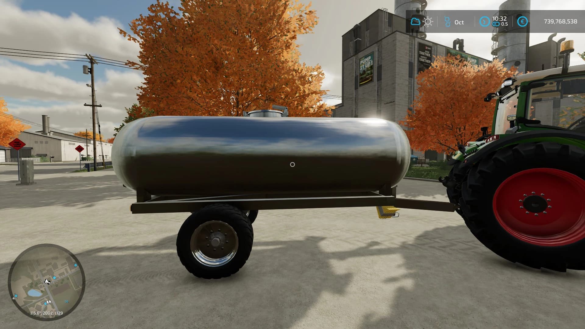 OLD WATER TANK TRAILER