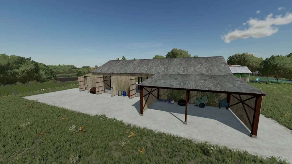 OLD WOODEN BARN 4