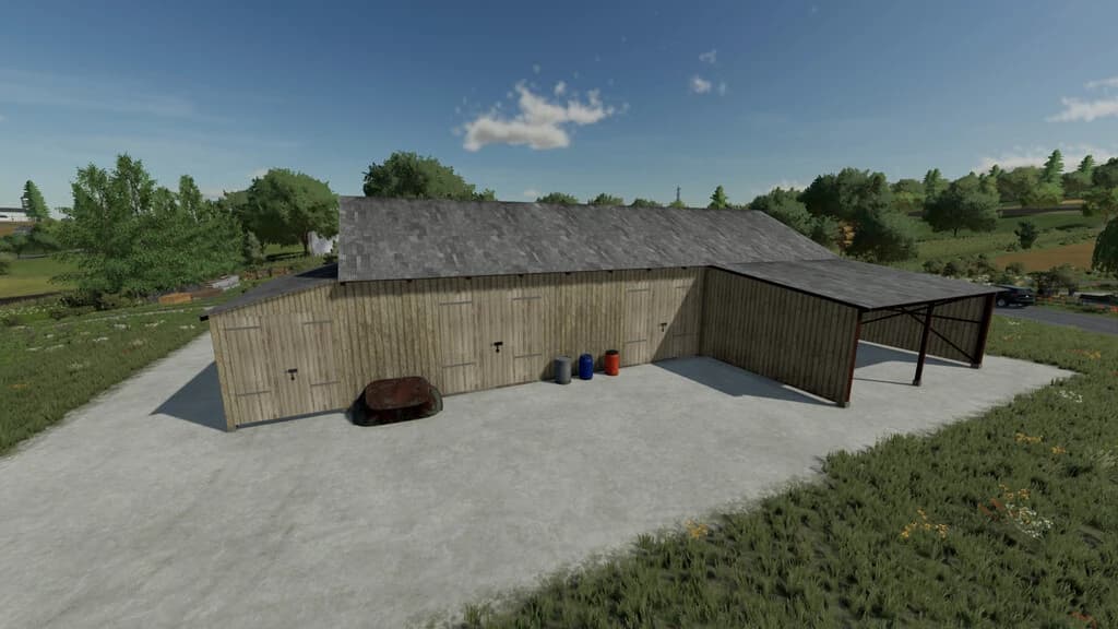 OLD WOODEN BARN 3