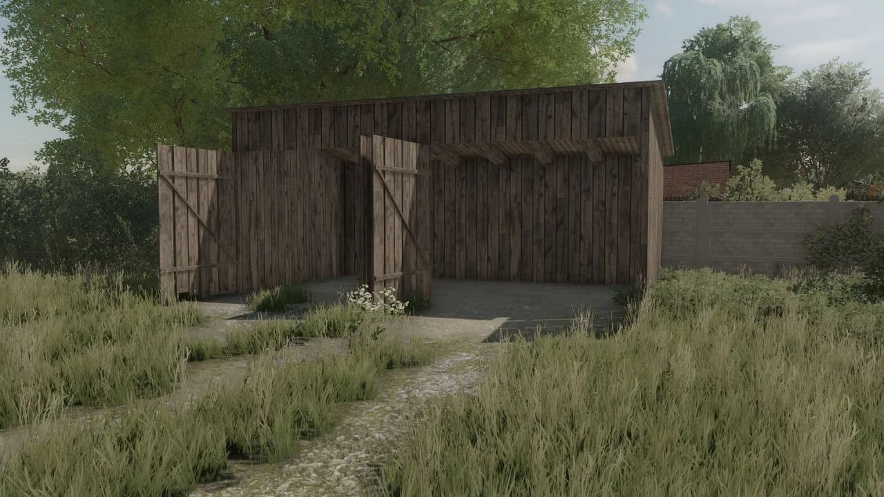 OLD WOODEN GARAGE 4