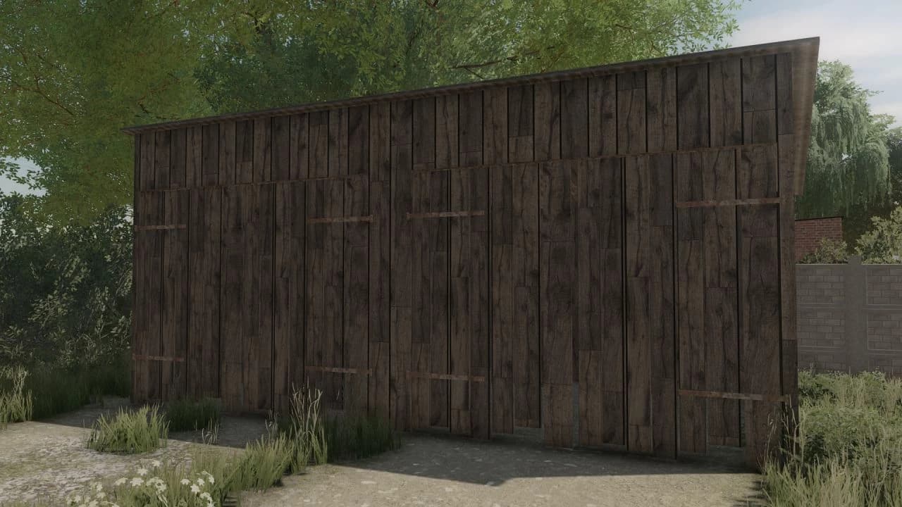 OLD WOODEN GARAGE 2