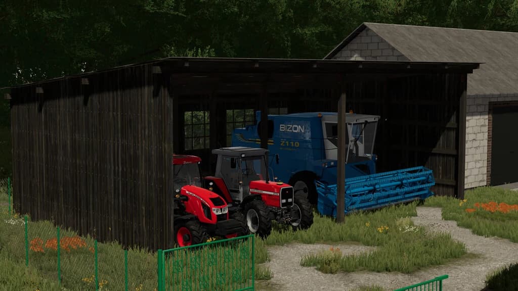 OLD WOODEN SHED