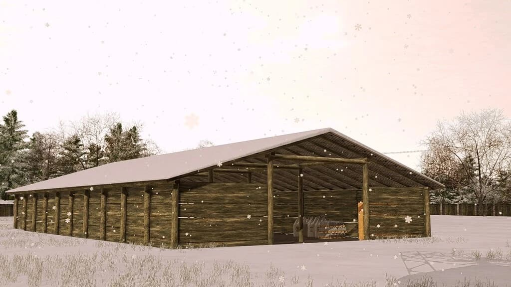 OLD WOODEN SHED