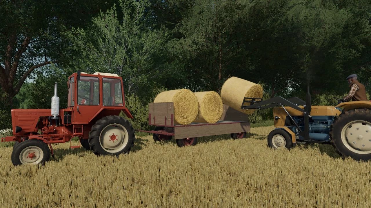 OLD WOODEN TRAILER 3