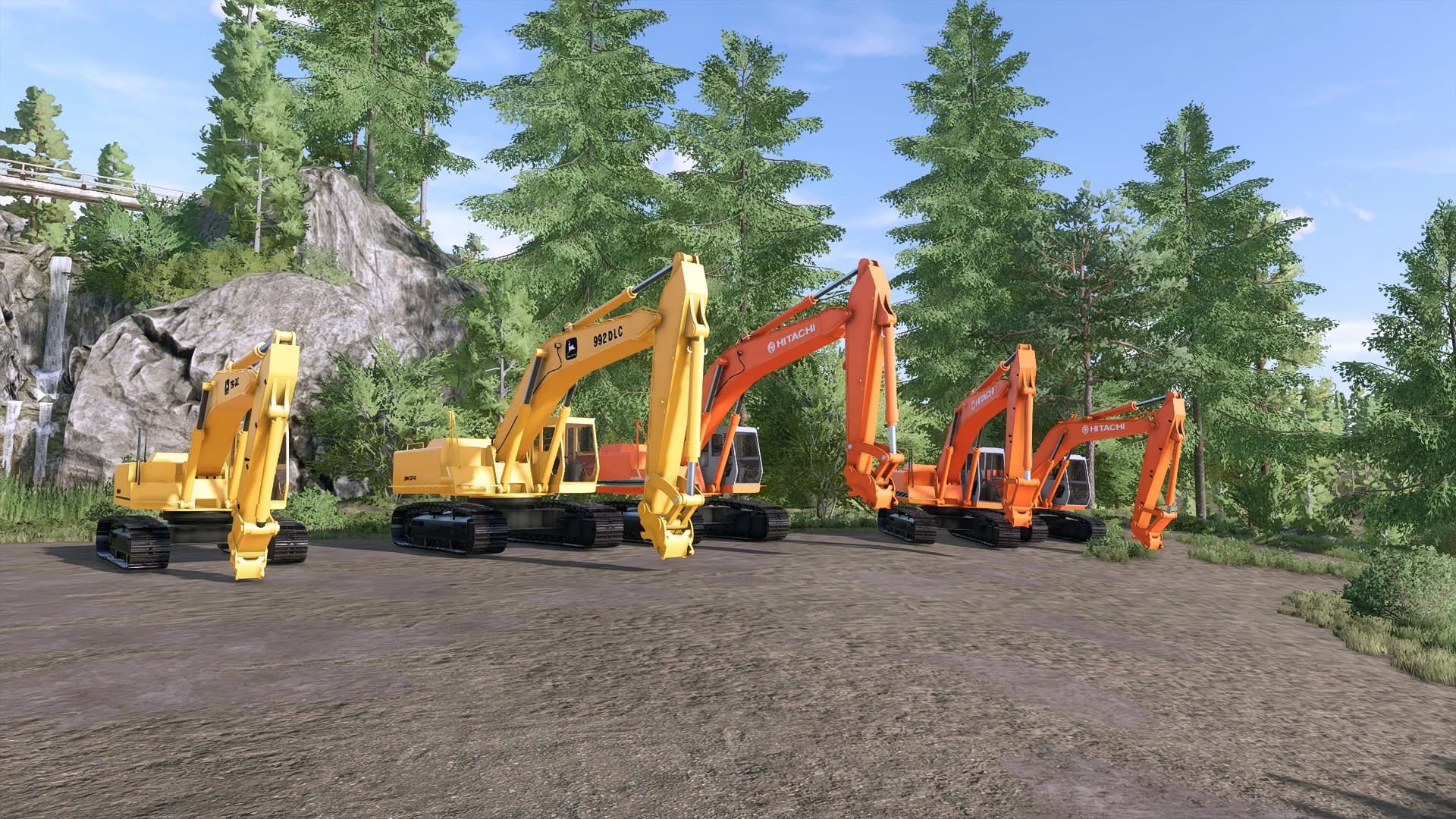 OLDGEN DEERE/HITACHI EXCAVATOR PACK 2
